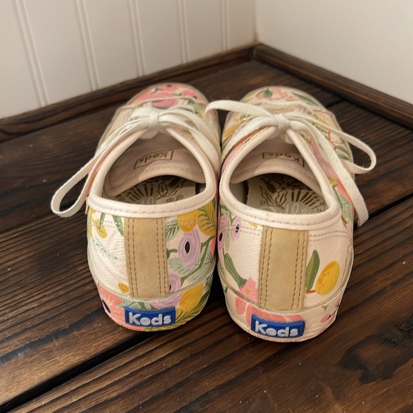 New Keds Floral Rifle Paper Co Canvas Shoes - Picture 3 of 7